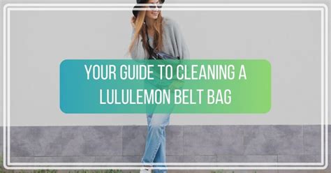 can you wash lululemon belt bags|how to clean lululemon bags.